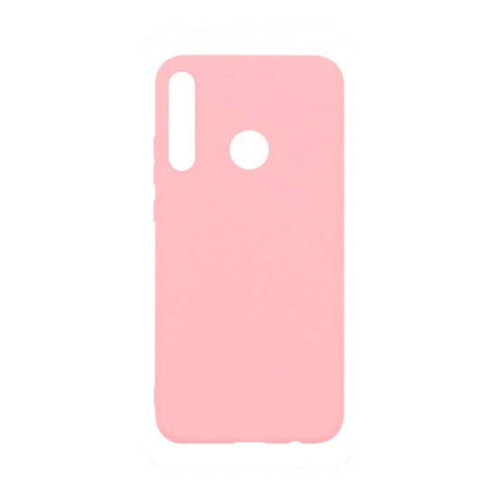 Silicone Case for Huawei P40 Lite E/Honor 9c Pink